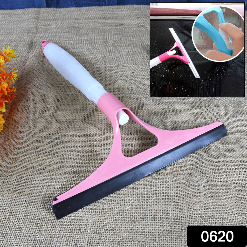 0620 Home Practical Washing Brush Magic Spray Type Cleaning Brush With Spray Bottle Glass Wiper Window Clean Shave Glass Sponge Car Window Cleaning (1 Pc) - Namma Angadi