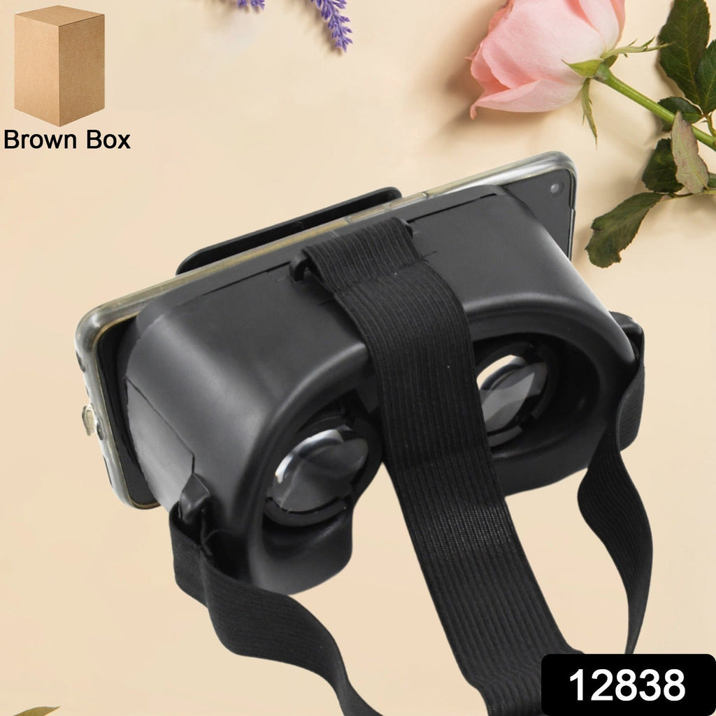 12838 3d Vr Glasses Virtual Reality Goggles Headset For All Smartphonevr Goggles - for 3d Vr Movies Video Games (1 Pc) - Namma Angadi