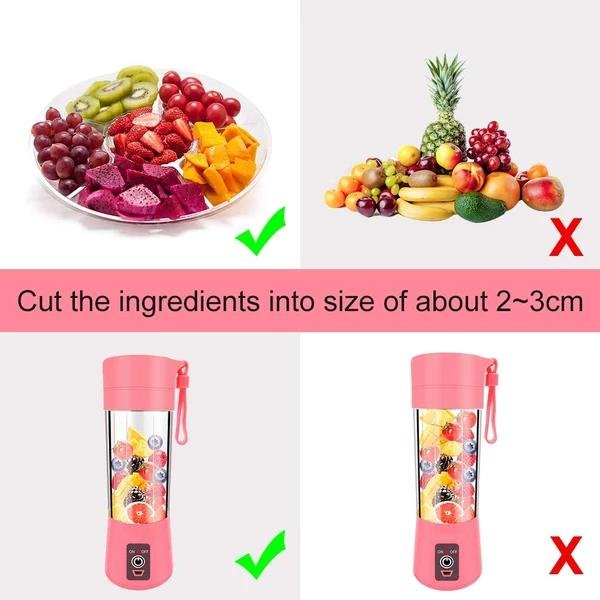 133 Portable Usb Electric Juicer - 6 Blades (Protein Shaker) - Namma Angadi