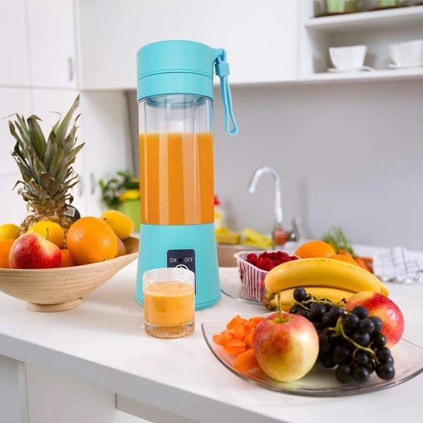 133 Portable Usb Electric Juicer - 6 Blades (Protein Shaker) - Namma Angadi