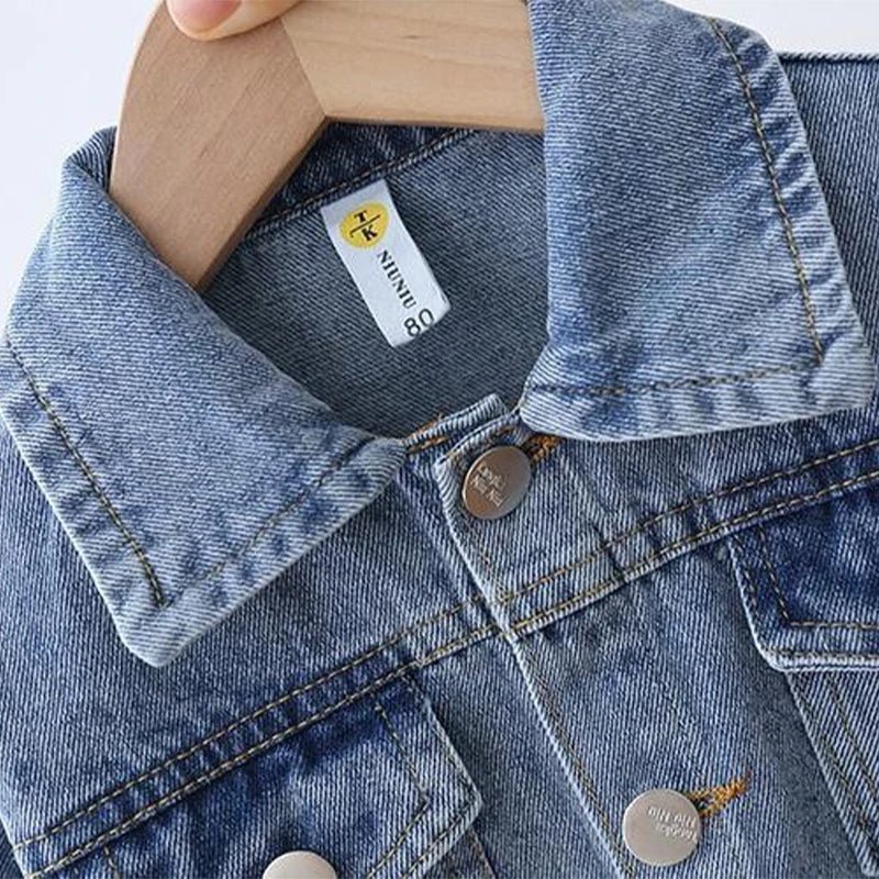 2023 Fashion Cartoon Daisy Denim Jacket For Girls Coat Spring Autumn Children Outerwear Kids Casual Jackets Costume 2 - 7 Years - Namma Angadi