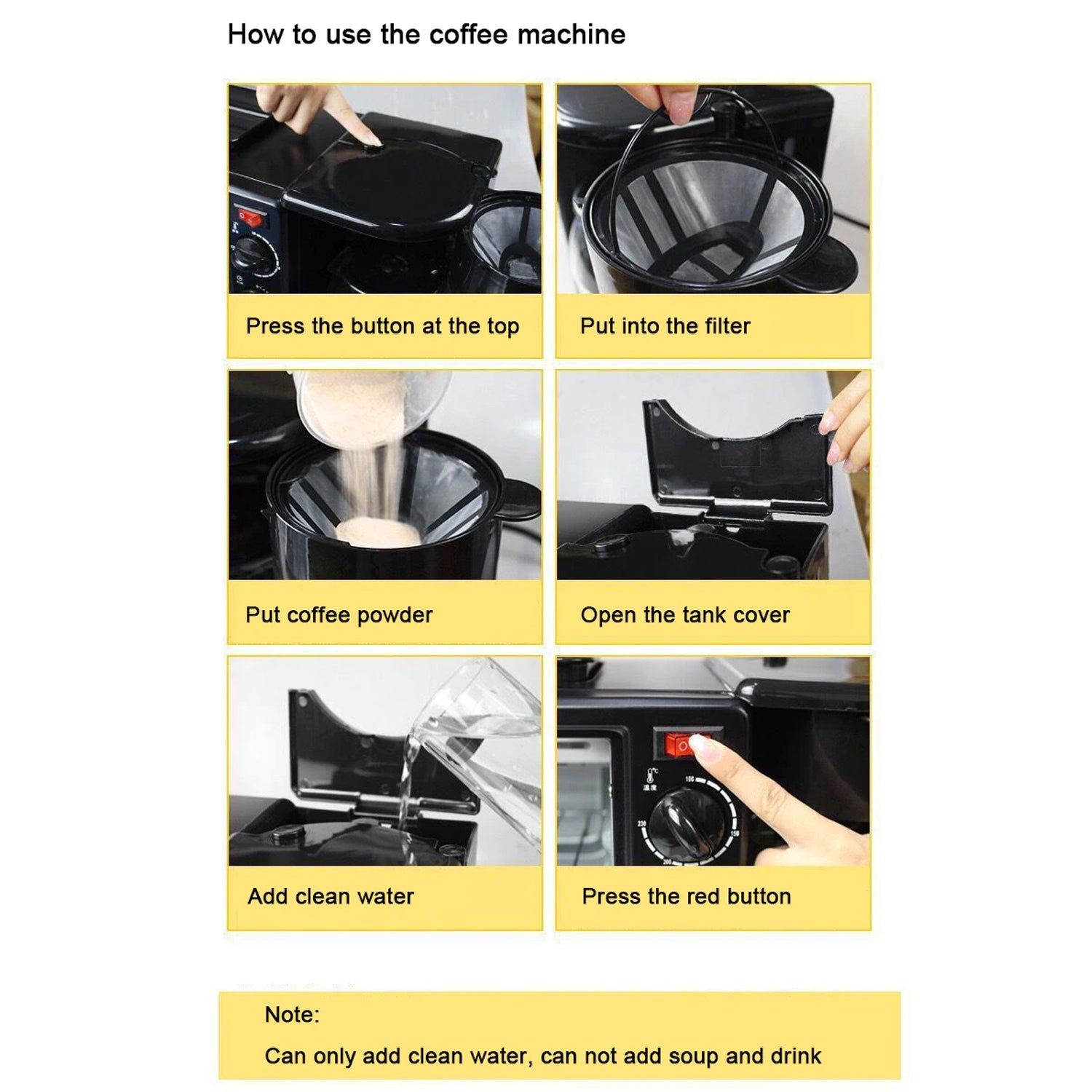 2788 3 In 1 Breakfast Maker Portable Toaster Oven Grill Pan Coffee Maker Full Breakfast Ready At One Go - Namma Angadi