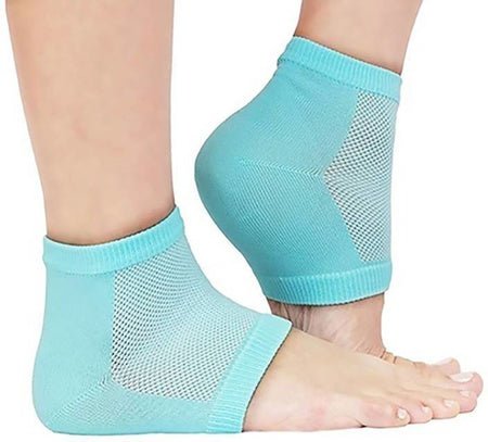343 Heel Pain Relief Silicone Gel Heel Socks (Multicolor) - Namma Angadi