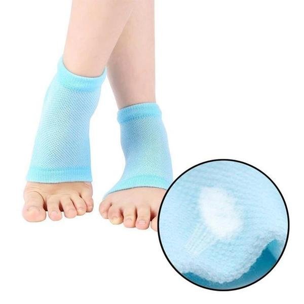 343 Heel Pain Relief Silicone Gel Heel Socks (Multicolor) - Namma Angadi
