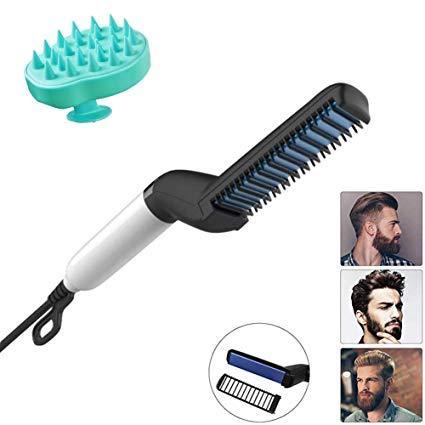 348 Mens Beard And Hair Curling Straightener (Modelling Comb) - Namma Angadi