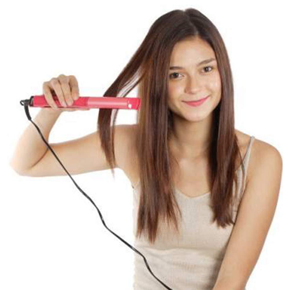 385 2 In 1 Hair Straightener And Curler Machine For Women Curl Straight Hair Iron - Namma Angadi