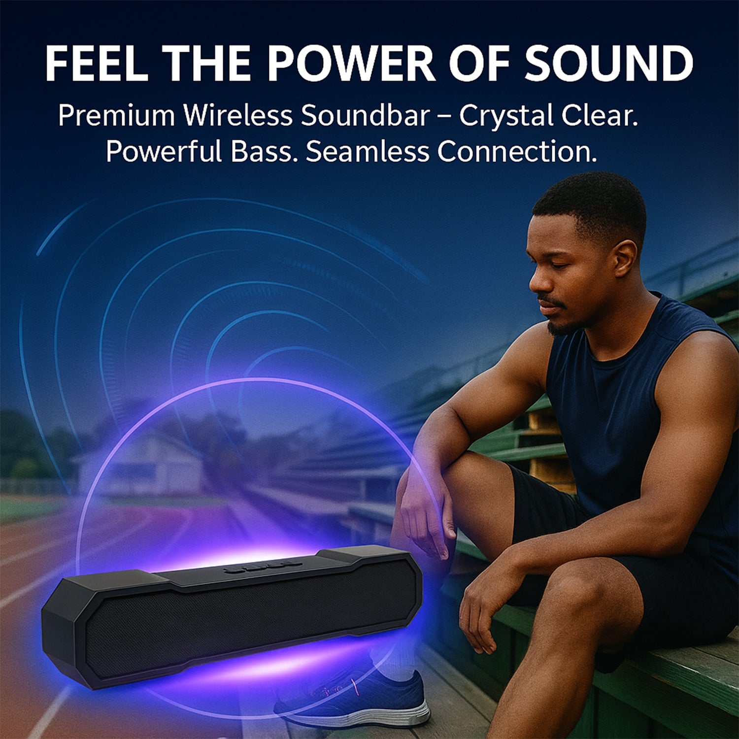 3d Sound Wireless Bluetooth Speaker (1 Pc) - Namma Angadi