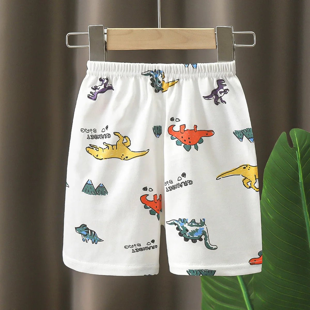 3pcs Pure Cotton Summer Kids Shorts Girl Cartoon Cute Short Baby Casual Pant Children Short Pant Boy Sport Clothing Outwear - Namma Angadi
