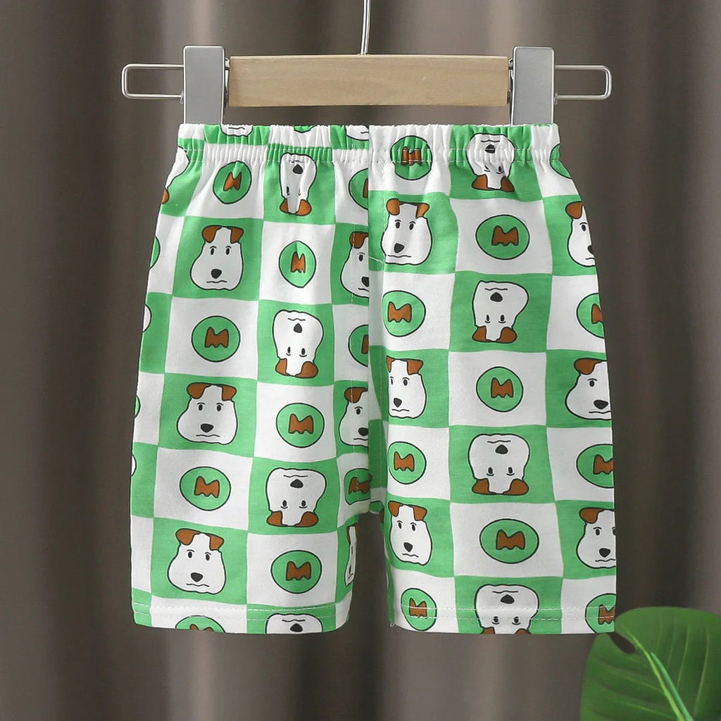3pcs Pure Cotton Summer Kids Shorts Girl Cartoon Cute Short Baby Casual Pant Children Short Pant Boy Sport Clothing Outwear - Namma Angadi