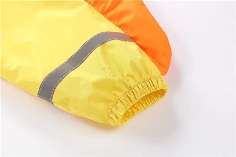 Children Girls Raincoats Fashion Animal Pattern Design Waterproof Rain Pants Kids Hooded Jumpsuit For Baby Boys 1 - 10 Ys Rainsuit - Namma Angadi