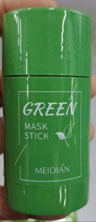 Cleansing Green Tea Mask Clay Stick Oil Control Anti - Acne Whitening Seaweed Mask Skin Care - Namma Angadi