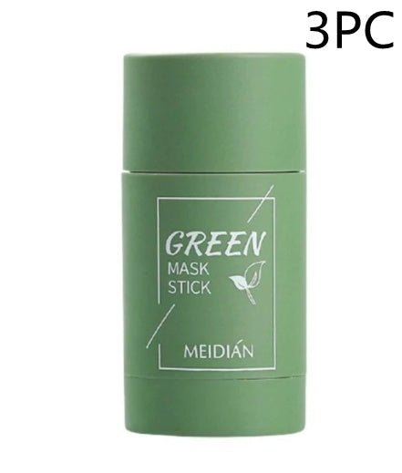 Cleansing Green Tea Mask Clay Stick Oil Control Anti - Acne Whitening Seaweed Mask Skin Care - Namma Angadi