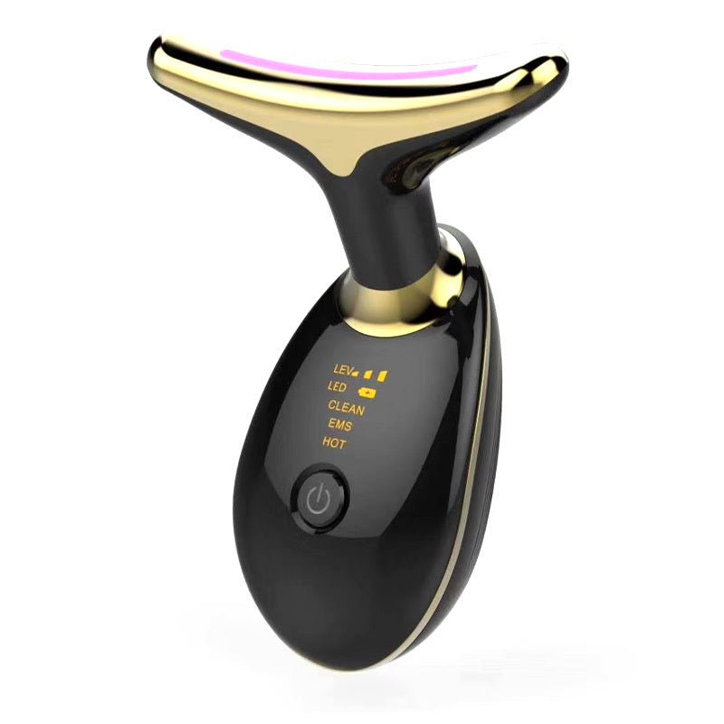 EMS Thermal Neck Lifting And Tighten Massager Electric Microcurrent Wrinkle Remover - Namma Angadi