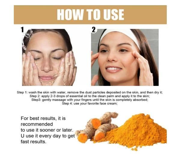 Face Turmeric Serum Oil Facial Skin Serum (Pack of 2) - Namma Angadi