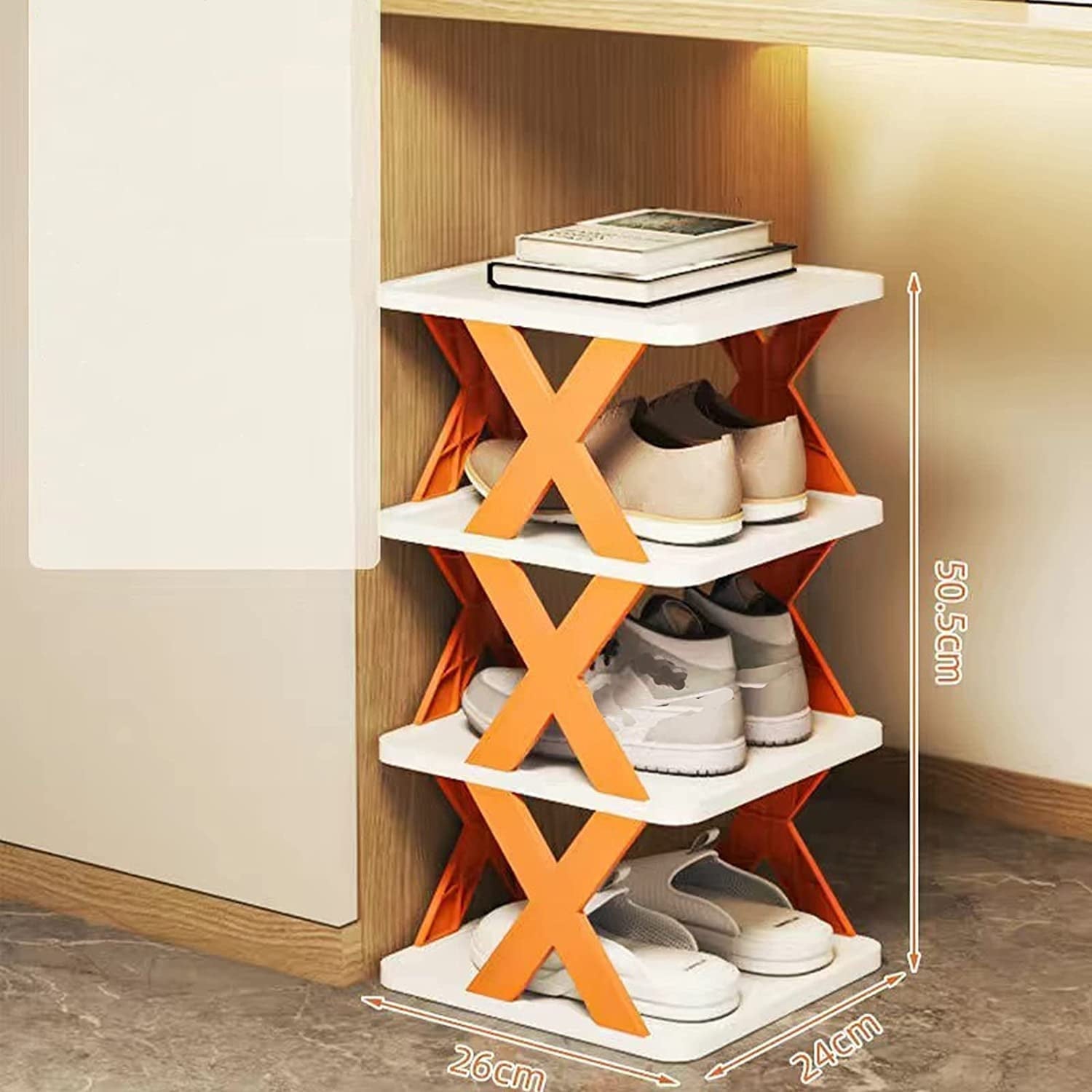 Foldable Shoe Rack (Multicolor) - Namma Angadi