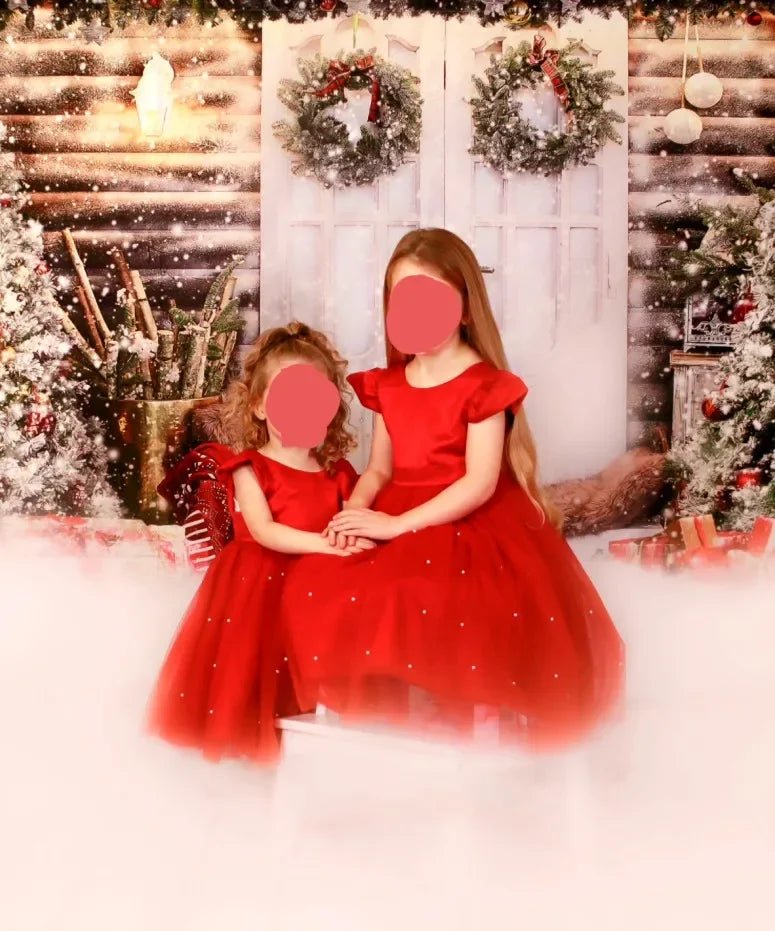 Girls Flower Birthday Tulle Dress Backless Bow Gown Kids Party 1 - 5Yrs Toddler Wear Princess Pink Dresses Baby Girl Bowknot Dress - Namma Angadi