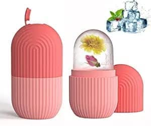 Ice Roller for Face, Ice Roller for Face Massager, Face Ice Roller to Enhance Skin Glow, Shrink & Tighten Pores, Reusable Facial Ice Roller Face Ice Treatment (Multicolor) - Namma Angadi