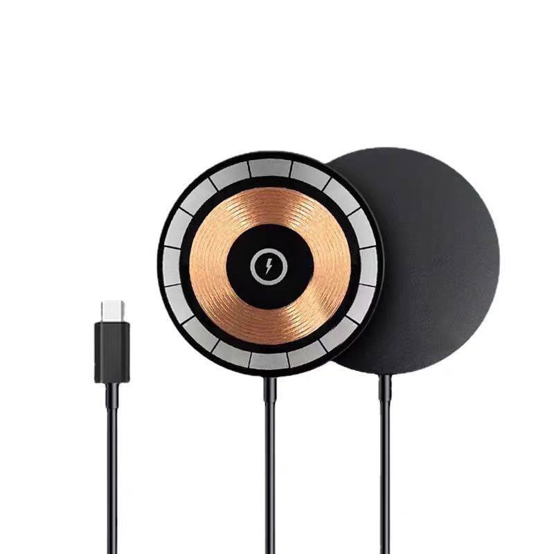 IPhone Wireless Charger 15W Magnetic Wireless Fast Charging, Compatible With IPhone 12, 13, 14, 15, 16, And 17 Pro, Pro Max Series Models - Namma Angadi