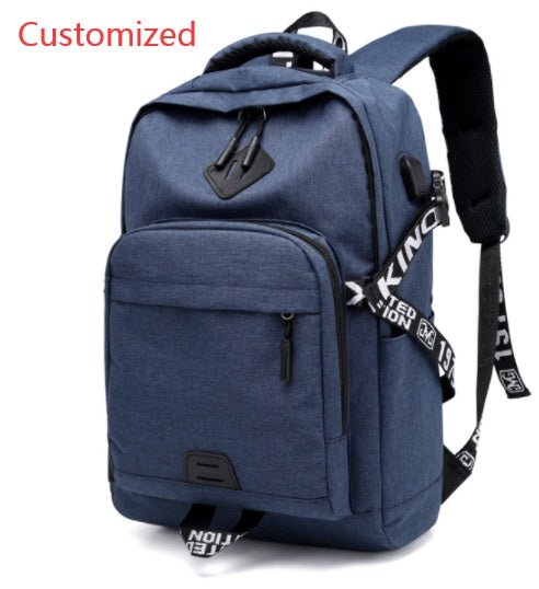 Laptop Backpack USB Charge Backpacks - Namma Angadi