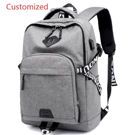Laptop Backpack USB Charge Backpacks - Namma Angadi
