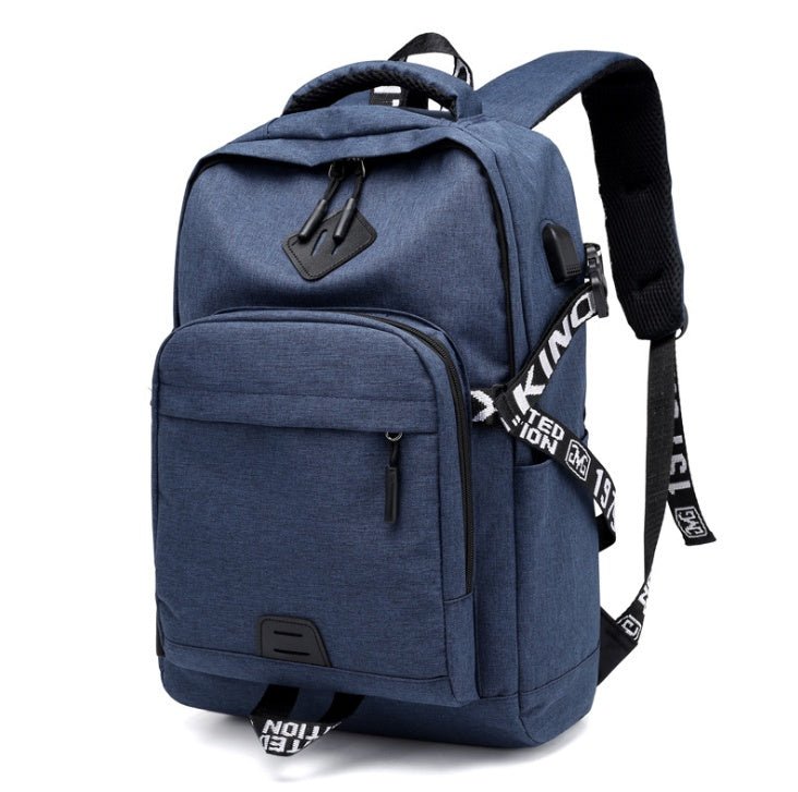 Laptop Backpack USB Charge Backpacks - Namma Angadi
