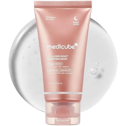 Medicube Collagen Overnight Wrapping Peel Off Facial Mask Pack of 1 - Namma Angadi