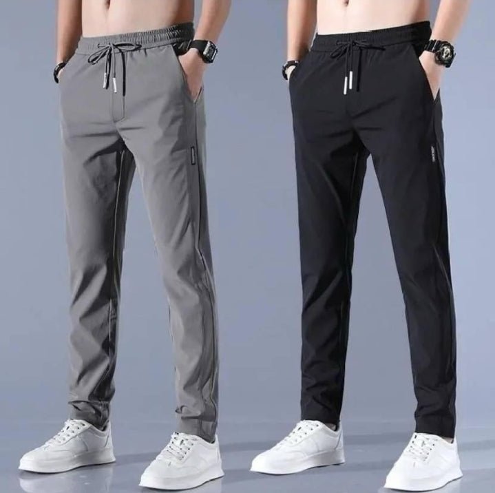 Men Solid Track Pants ( Pack Of 2 ) - Namma Angadi
