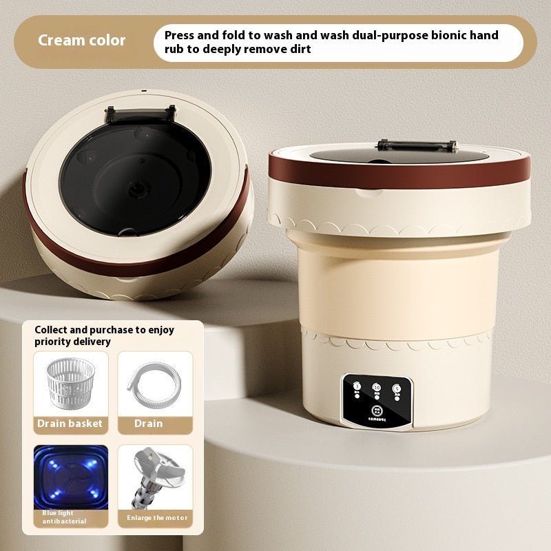 Mini Folding Washing Machine Small Household - Namma Angadi