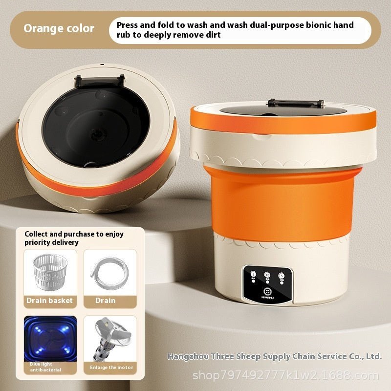 Mini Folding Washing Machine Small Household - Namma Angadi