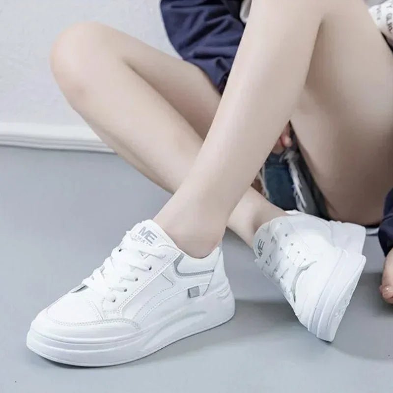 New Women's Shoes Winter White Sneaker Breathable Platform ShoesTennis Women Running Shoes Fashion Female Casual Sneaker Zapatos - Namma Angadi