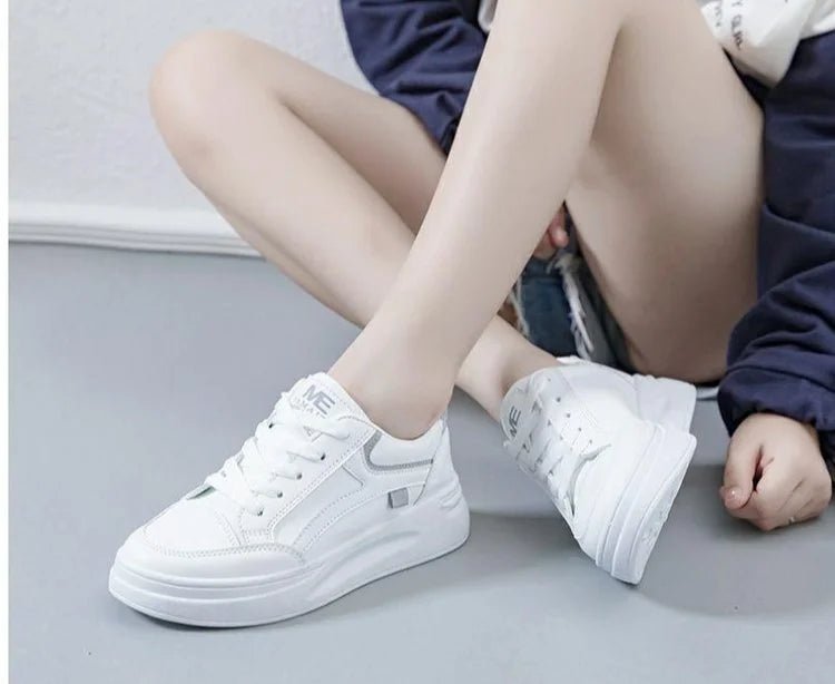 New Women's Shoes Winter White Sneaker Breathable Platform ShoesTennis Women Running Shoes Fashion Female Casual Sneaker Zapatos - Namma Angadi