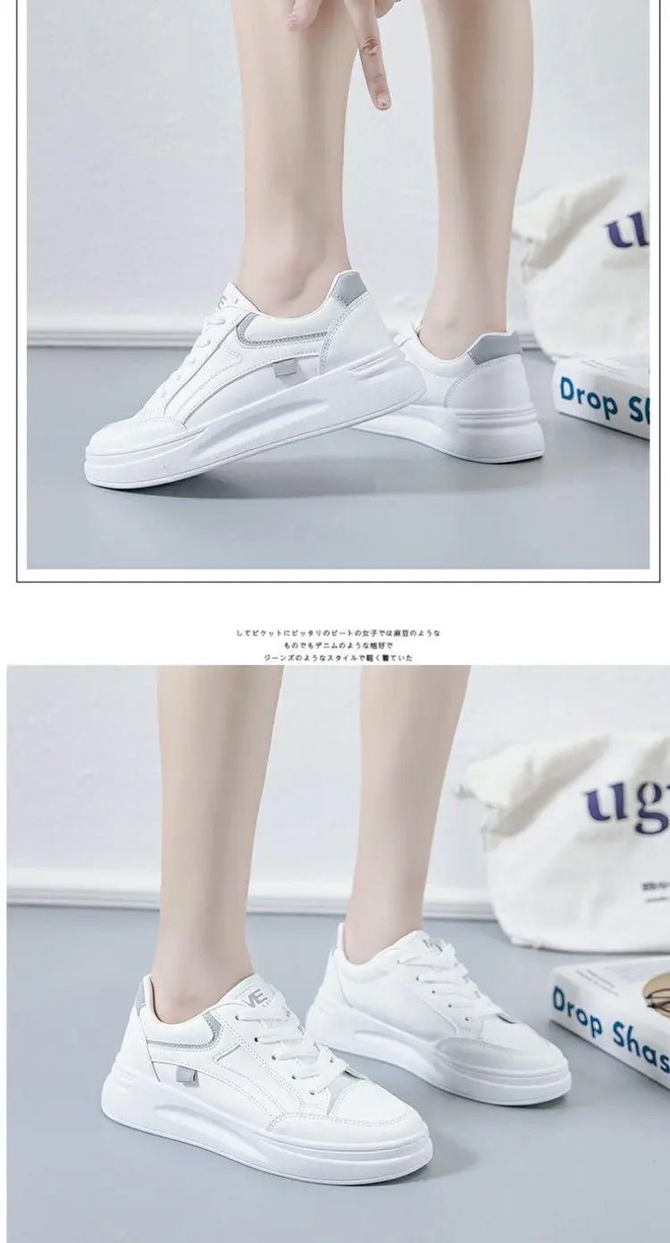 New Women's Shoes Winter White Sneaker Breathable Platform ShoesTennis Women Running Shoes Fashion Female Casual Sneaker Zapatos - Namma Angadi