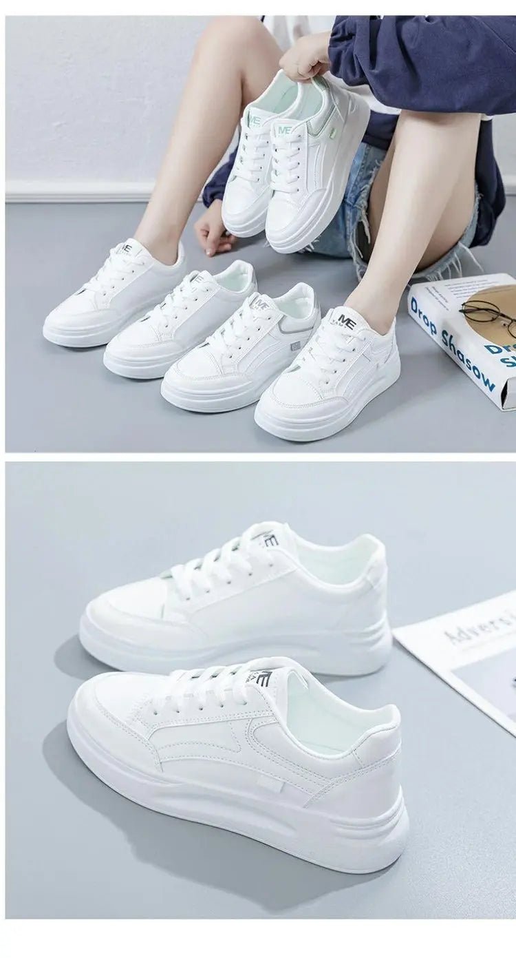 New Women's Shoes Winter White Sneaker Breathable Platform ShoesTennis Women Running Shoes Fashion Female Casual Sneaker Zapatos - Namma Angadi