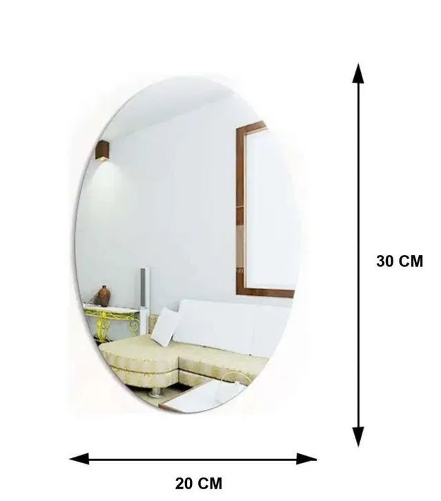 Oval Shape Mirror (Pack of 1) - Namma Angadi