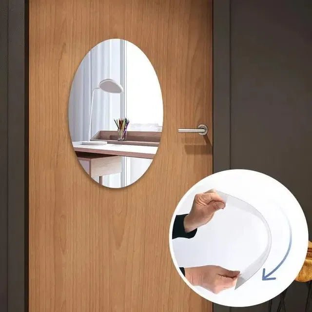 Oval Shape Mirror (Pack of 1) - Namma Angadi