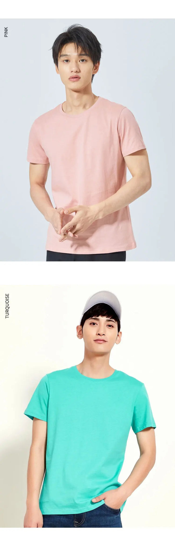 Semir Summer Cotton T Shirts Men 2024 Simple O Neck Stretch Solid New Tops Clothing Casual Tshirt Man Streetwear Cool Tee Shirts - Namma Angadi