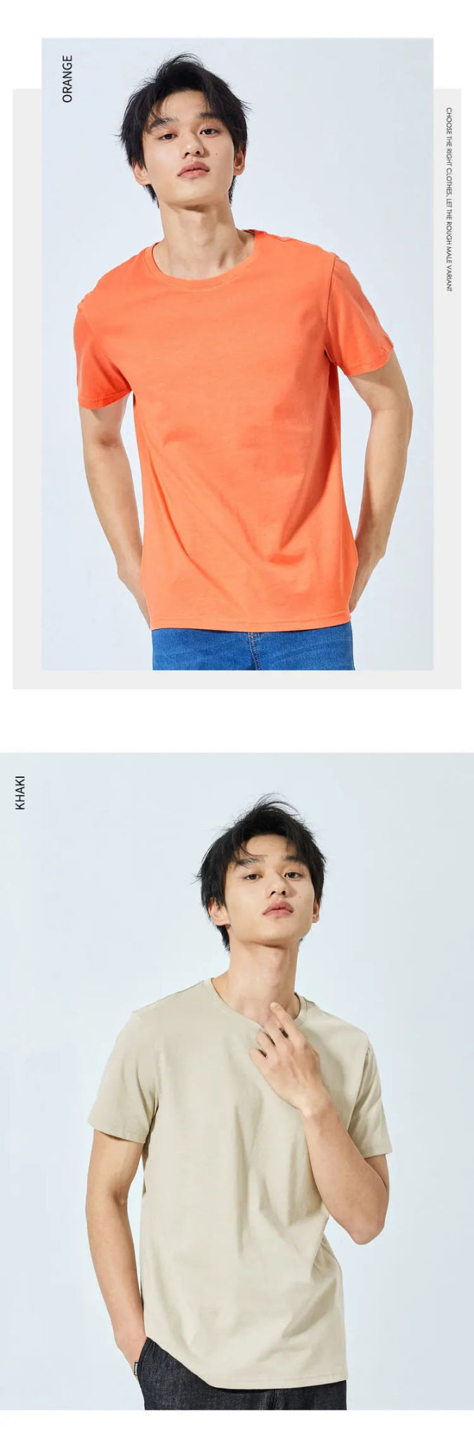 Semir Summer Cotton T Shirts Men 2024 Simple O Neck Stretch Solid New Tops Clothing Casual Tshirt Man Streetwear Cool Tee Shirts - Namma Angadi