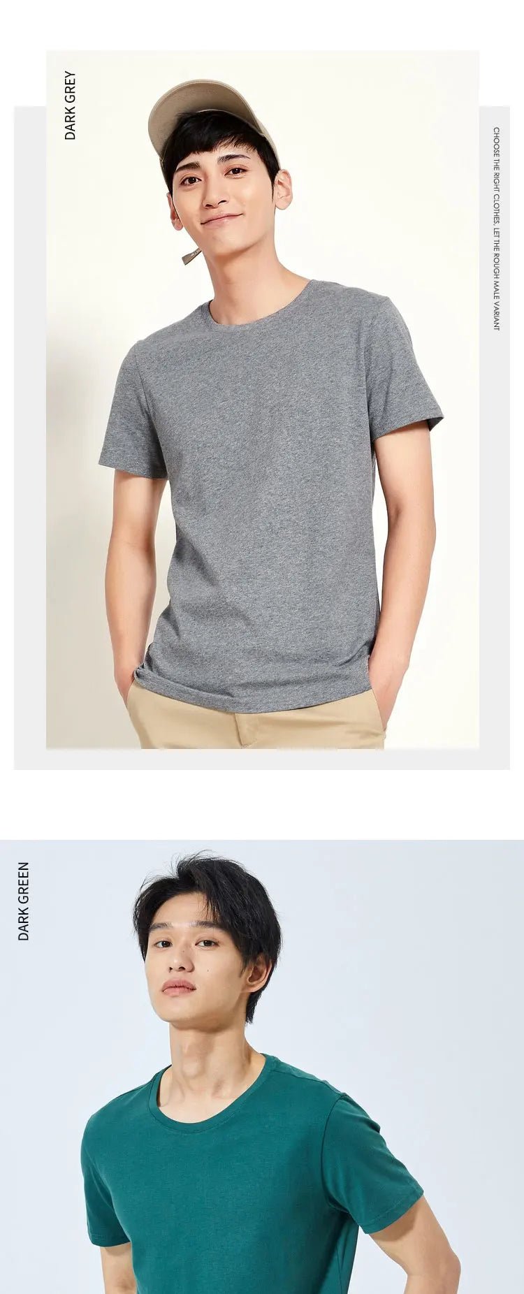 Semir Summer Cotton T Shirts Men 2024 Simple O Neck Stretch Solid New Tops Clothing Casual Tshirt Man Streetwear Cool Tee Shirts - Namma Angadi