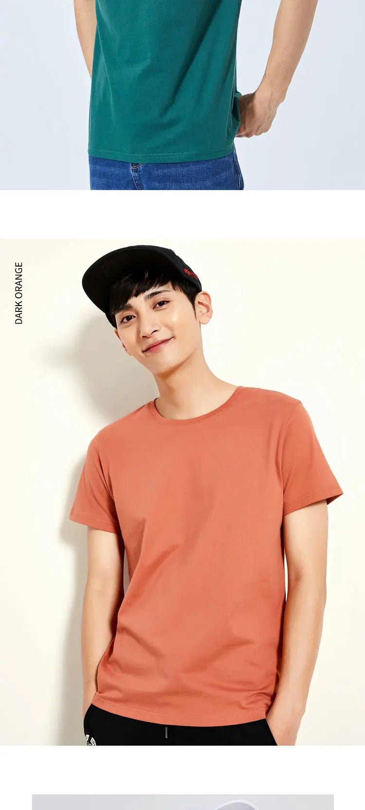 Semir Summer Cotton T Shirts Men 2024 Simple O Neck Stretch Solid New Tops Clothing Casual Tshirt Man Streetwear Cool Tee Shirts - Namma Angadi