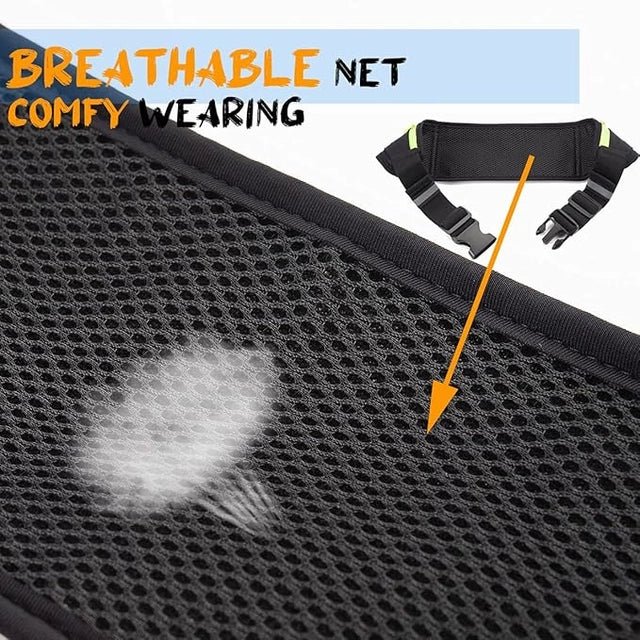 Slim Running Belt, Workout Fanny Pack for Men Women, Exercise Waist Pack for Apple iPhone Holder - Namma Angadi