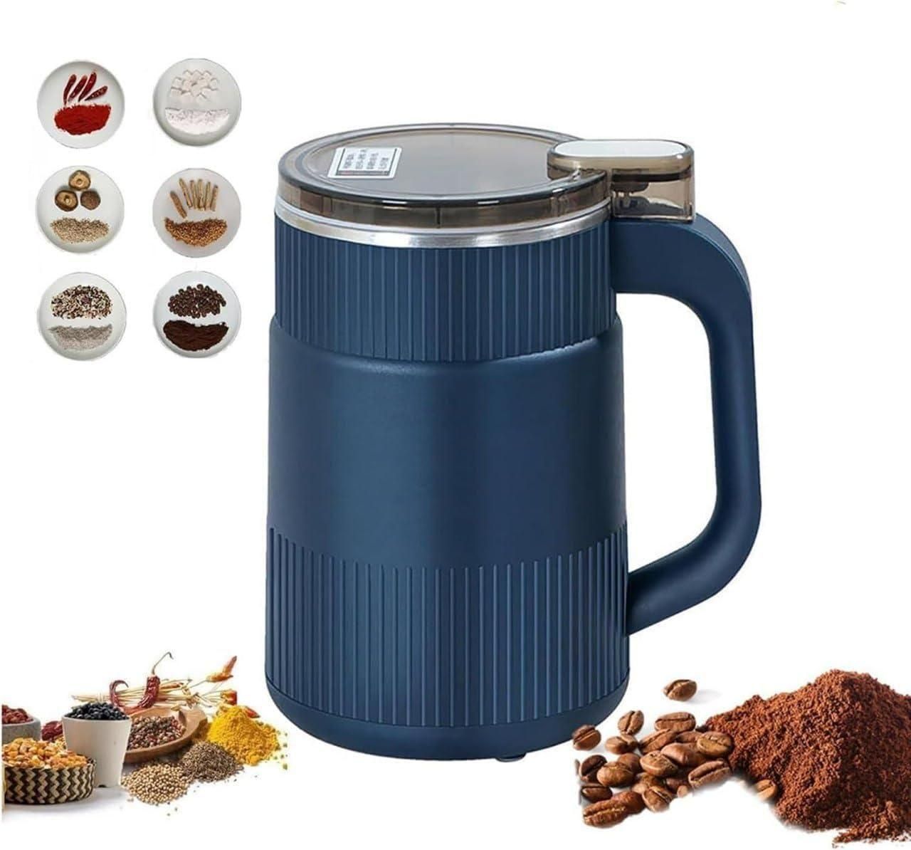 Stainless Steel Herbs Spices Nuts Grain Coffee Grinder for Home - Namma Angadi