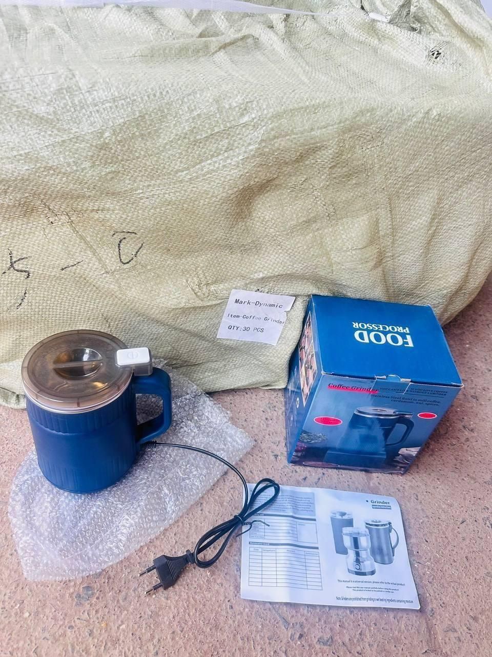 Stainless Steel Herbs Spices Nuts Grain Coffee Grinder for Home - Namma Angadi