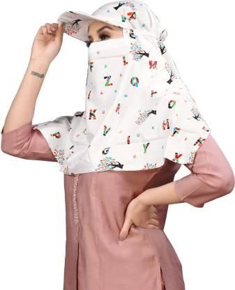 Summer Sun Protection Women Cap Mask - Namma Angadi