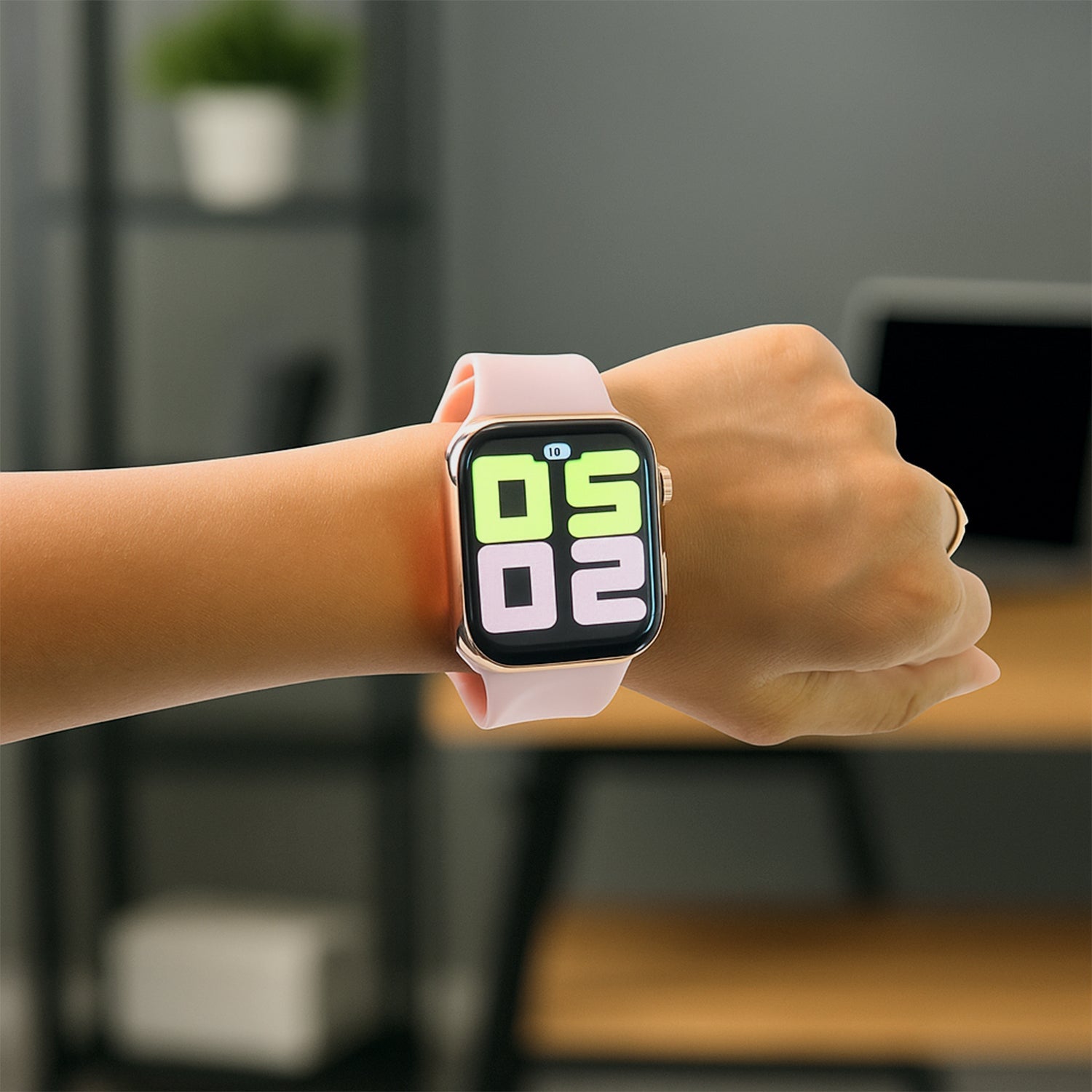 Tx10 Pro Max Large Display Wireless Charging Smartwatch (1 Pc) - Namma Angadi