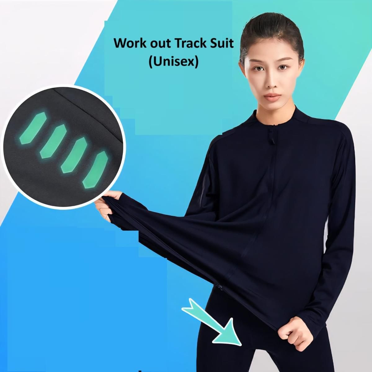 Unisex Work Out Solid Track Suit - Namma Angadi