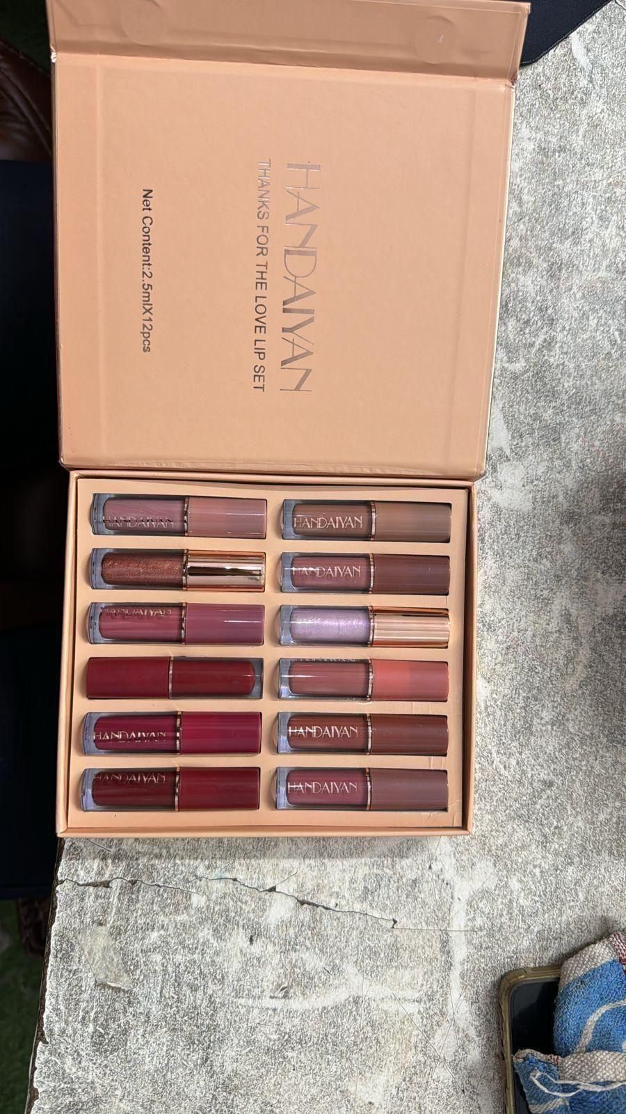Velvet Matte Liquid Lipstick Set 12Pcs - Namma Angadi