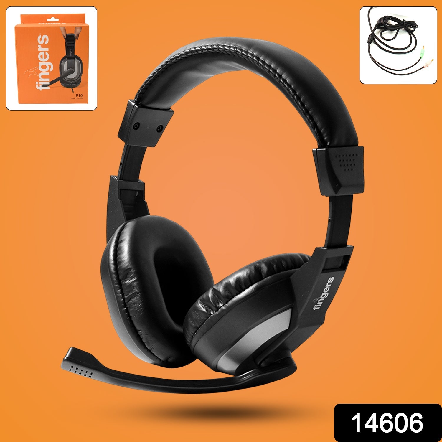 Wired Headset With Adjustable Headband Noise - isolating Mic Set - Namma Angadi