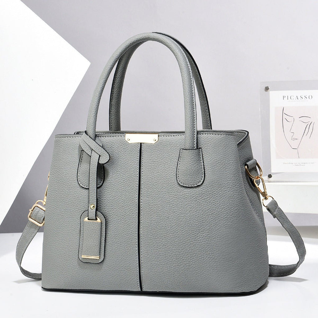 Women PU Leather Handbags Ladies Large Capacity Tote Bag Female Square Shoulder Bags New Fashion Crossbody Bags - Namma Angadi